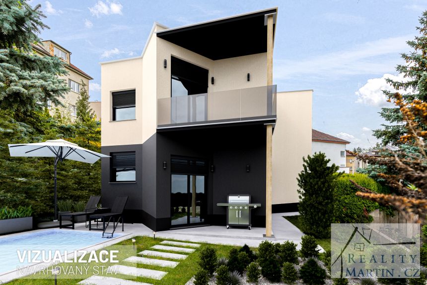 Prodej rodinného domu 210 m², pozemek 741 m² Praha 4 - Krč